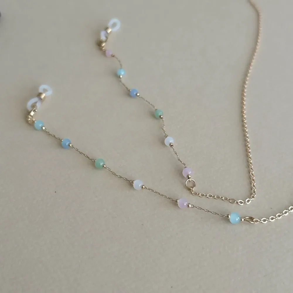 Beaded sunglasses chain N1757
